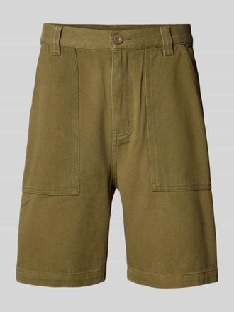 Santa Cruz Jeansshorts mit Eingrifftaschen in Khaki, Gr&ouml;&szlig;e 28