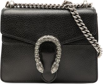 Gucci Black Small Leather Dionysus Crossbody