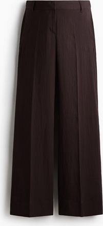 H&M MAMA Weite elegante Hose - Brown