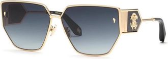 Roberto Cavalli Authentieke Src 092 300F Bril - unisex - Zonnebrillen - Geel - 64 MM - Accessoires