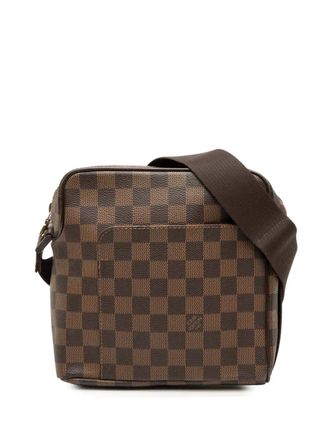 Louis Vuitton 2007 Damier Ebene Olav PM crossbody bag - unisex - Fabric - One Size - Brown