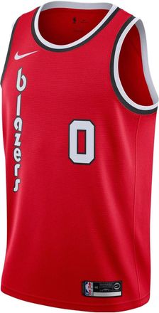 Nike x NBA Portland Trail Blazers Jerseys Damian Lillard 0 AV4511-658