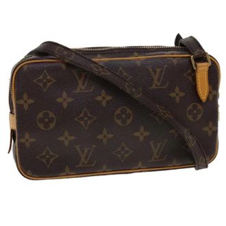 Louis Vuitton Pre-owned Tela shoulder-bags - - Pre-owned - Donna - Marrone - ONE SIZE