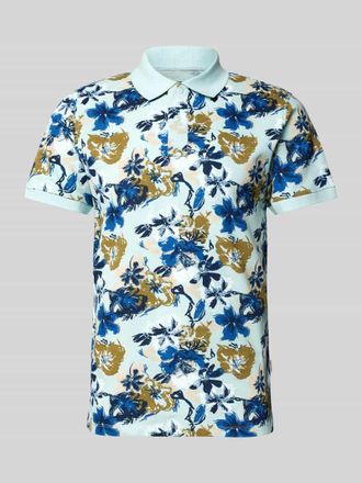 Blend Regular Fit Poloshirt mit gerippten Abschl&uuml;ssen Modell EDI in Hellblau, Gr&ouml;&szlig;e S