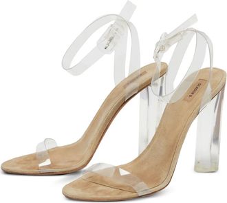 Yeezy by Kanye West Sandali con tacco 120mm - Bianco