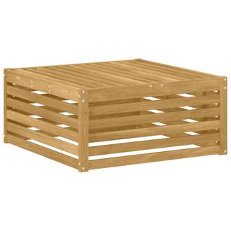 vidaXL Reposapi&eacute;s De Exterior Madera De Acacia S&oacute;lida Blanco Vidaxl