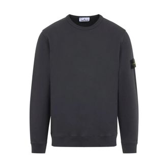 Stone Island Truien - Heren - Sweatshirts - Grijs - L - Nylon - Hoodies & sweatvesten