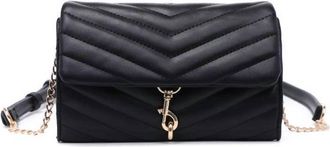 Urban Expression Womens Nanci Crossbody Bag In Black