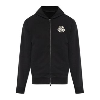 Moncler Hoodie - Heren - Vesten met rits - Zwart - XL - Katoen - Hoodies & sweatvesten