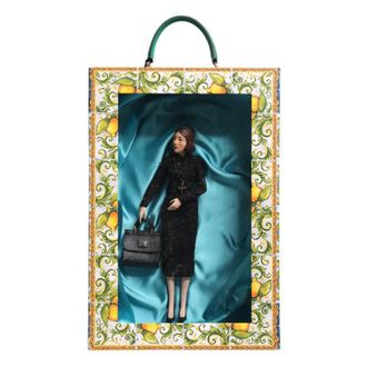 Dolce & Gabbana Home, Dames, Veelkleurig, ONE Size, Katoen, Maria Doll