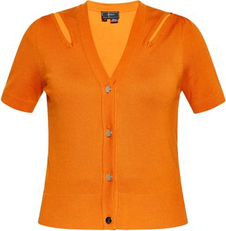 Faina Vest Dames oranje