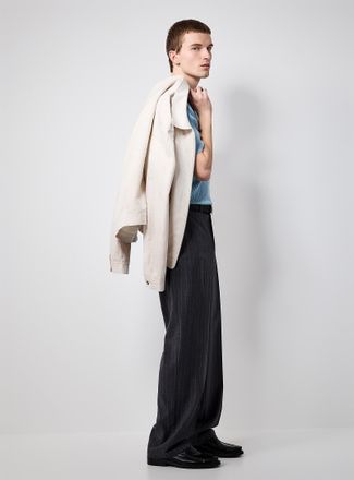 Le 31 Mens Pinstripe pant Paris fit - High rise relaxed