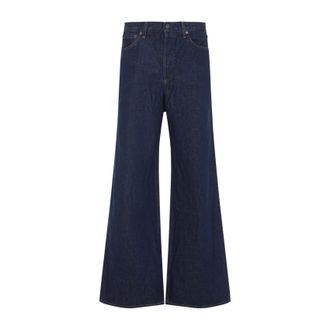 A Gold E Blue Cotton Dame Jeans-Donna