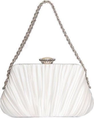 Lauren Lorraine Debbie Clutches in White at Nordstrom