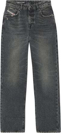 Diesel Mens 1995 D-sark Black Faded Denim Pants Cotton - Size 33 (Waist)