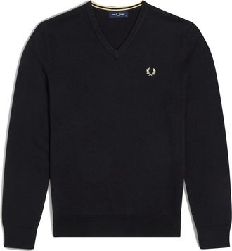 Fred Perry Uomo, Maglie, Nero, M, new