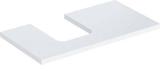 Keramag Placa De Lavabo Geberit One, Recortable A La Izquierda, Para