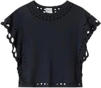 Isabel Marant T-Shirts, female, Black, Size: L Odyle T-Shirt