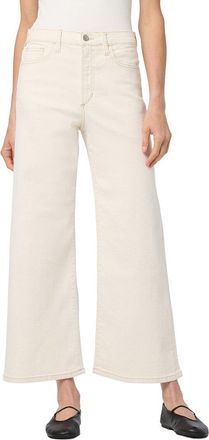 Joe's Ecru Wide Leg Ankle Jean