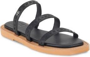 Frye Faye Strappy Slide Sandal in Black at Nordstrom Rack, Size 8.5