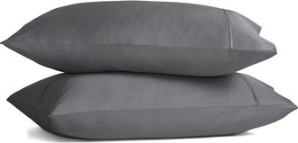 J. Queen New York 300 Thread Count Premier Sateen Pillow Case Pair