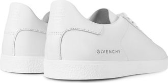 Givenchy Womens Town Sneakers White Leather Uppers Rubber