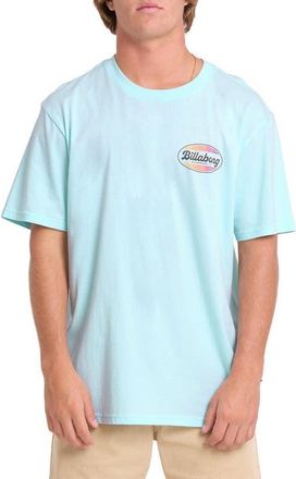 Billabong Off Duty Graphic T-Shirt in Coastal Blue at Nordstrom, Size Medium