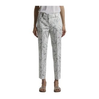 PESERICO Pantalon P04718 - Dames - Vrijetijds broeken - Veelkleurig - L - Broeken