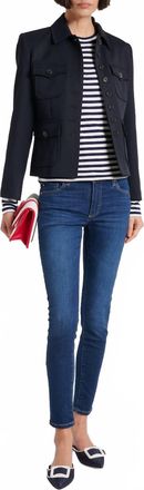 AG - Adriano Goldschmied Legging Ankle Mid-Rise Skinny Jeans In 4 Years Dark