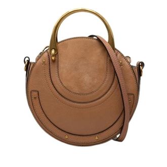 Chlo&eacute; Pre-owned Pixie Handbag - Dames - Vintage Handtas - Bruin - ONE Size - Leer - Vintage