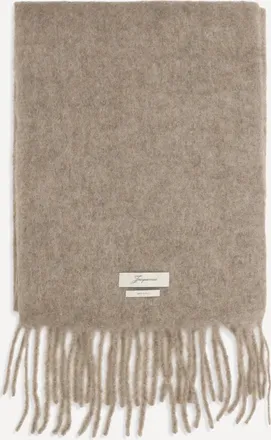 Jacquemus Carro fringed Scarf Male UNI