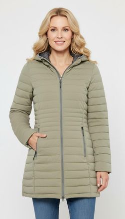 G.I.G.A. DX by killtec Steppmantel CAFORLA OT, Damen, Gr. 36, helloliv, Obermaterial: 100% Polyamid. Futter: 100% Polyester. Wattierung: 100% Polyester, G.I.G.A. DX BY KILLT