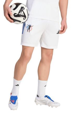 adidas Jude Bellingham Soccer Shorts in White at Nordstrom, Size Xx-Large