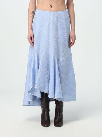 Etro Gonna Etro in cotone con stampa Paisley