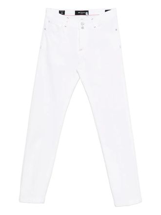 Kiton slim-fit jeans - Bianco