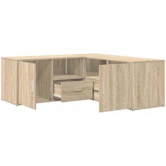 vidaXL Mobile Angolare Rovere Sonoma 200x40x45 cm in Truciolato Vidaxl