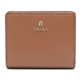 Furla Camelia S Compact Wallet - Dames - Portefeuilles - Bruin - ONE Size - Leer - Accessoires