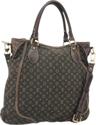 Louis Vuitton Pre-owned Handbags, female, Brown, Size: ONE SIZE Pre-owned Vintage Canvas Handbag