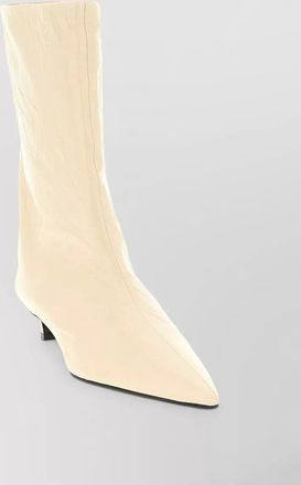 Jil Sander leather ankle boots