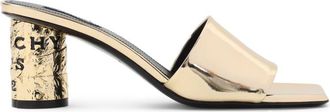Givenchy Golden Square Toe Heels