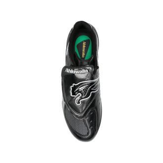 Puma Mesh and Logo Sneakers - Black