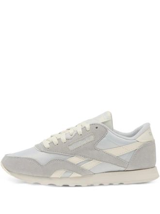 Reebok grey classic sneakers - women - Nylon/Polyester/Fabric/Rubber - 10.5