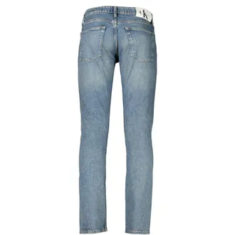 Calvin Klein Slim Fit Cotton Jeans - Blue