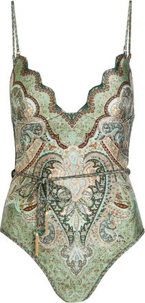 Zimmermann Wanderlust Printed Swimsuit - Multicoloured 1 - 4 (UK 16 / XL)