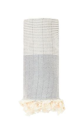 Sunkissed Casa Blanket / Throw in Cape Town Grey /Off White at Nordstrom