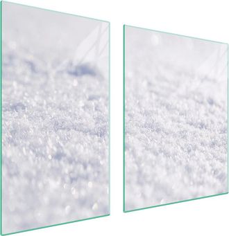 OEM Piatto E Tagliere In Vetro 100x52 Bianco