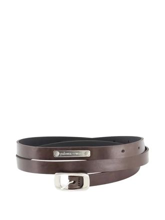 Paloma Wool Greta leather belt - Brown