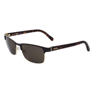 Fossil Bronze Rectangular Mens Sunglasses FOS 3000/P/S 009Q/SP 57