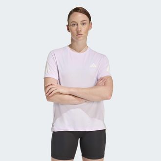 adidas Laufshirt ADIDAS PERFORMANCE ADI365/// T W, Damen, Gr. XXL, ice lavender, Obermaterial: 100% Polyester, Rundhals, Shirts Laufshirt