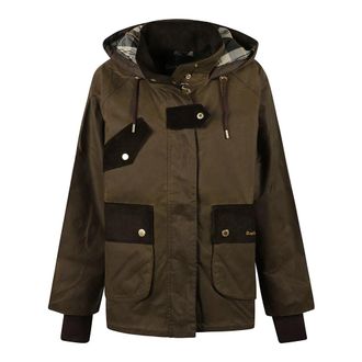 Barbour Willowmere Waxed Jacket - - Jackets - Donna - Marrone - L